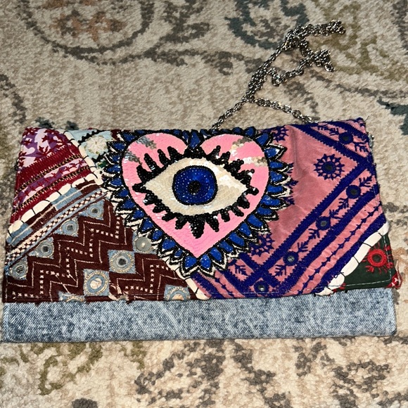 America and beyond! Evil eye clutch purse 👛 - Picture 6 of 6